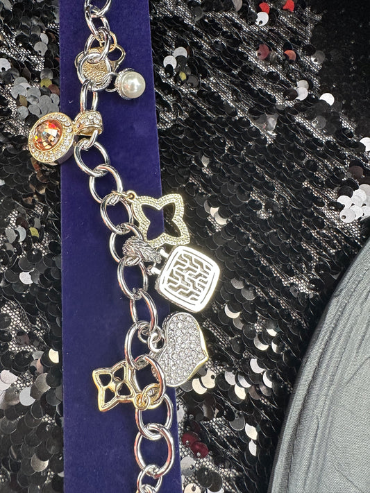 Gold & Silver Charm Bracelets