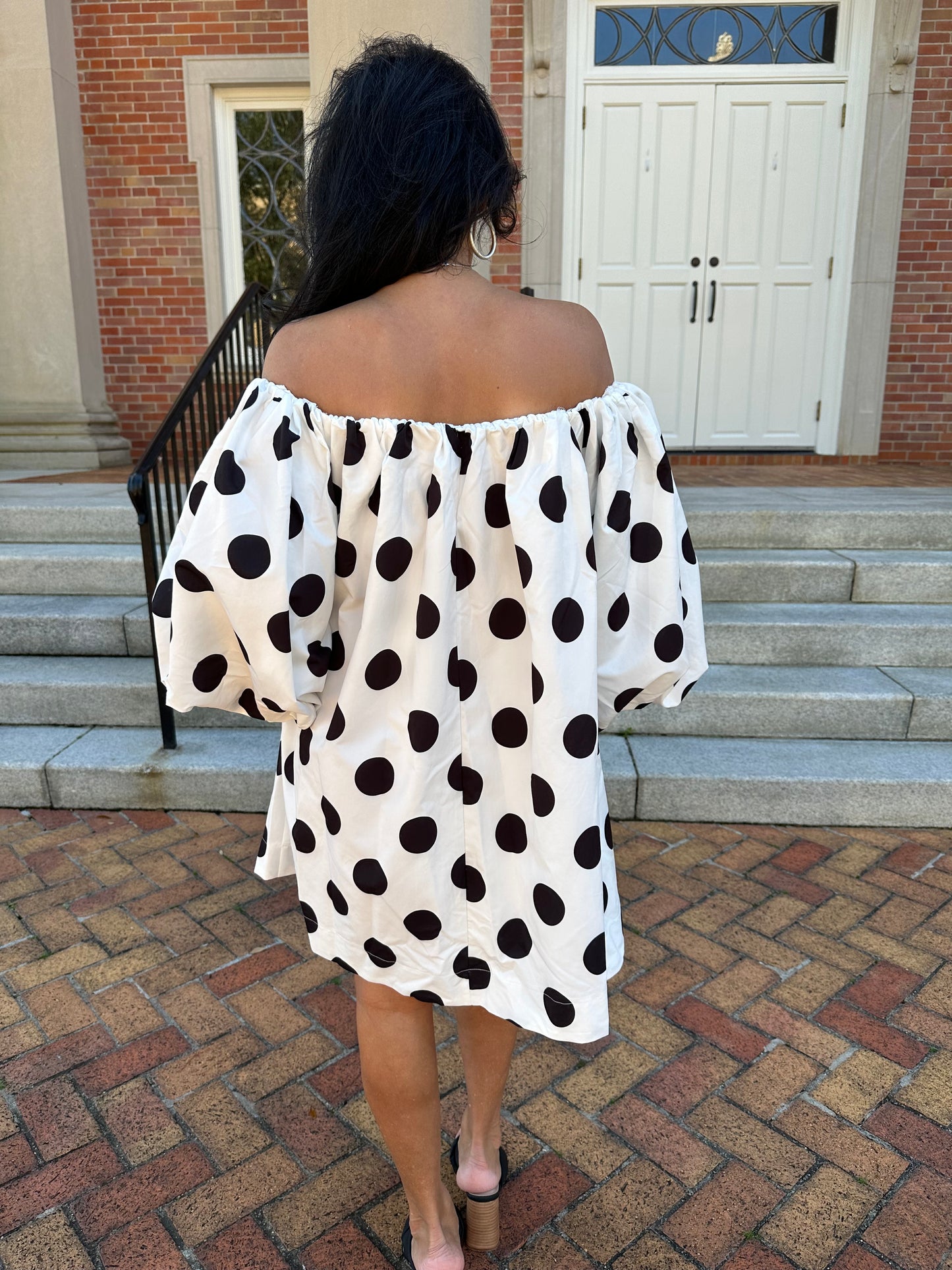 Decked Out In Dots Dress
