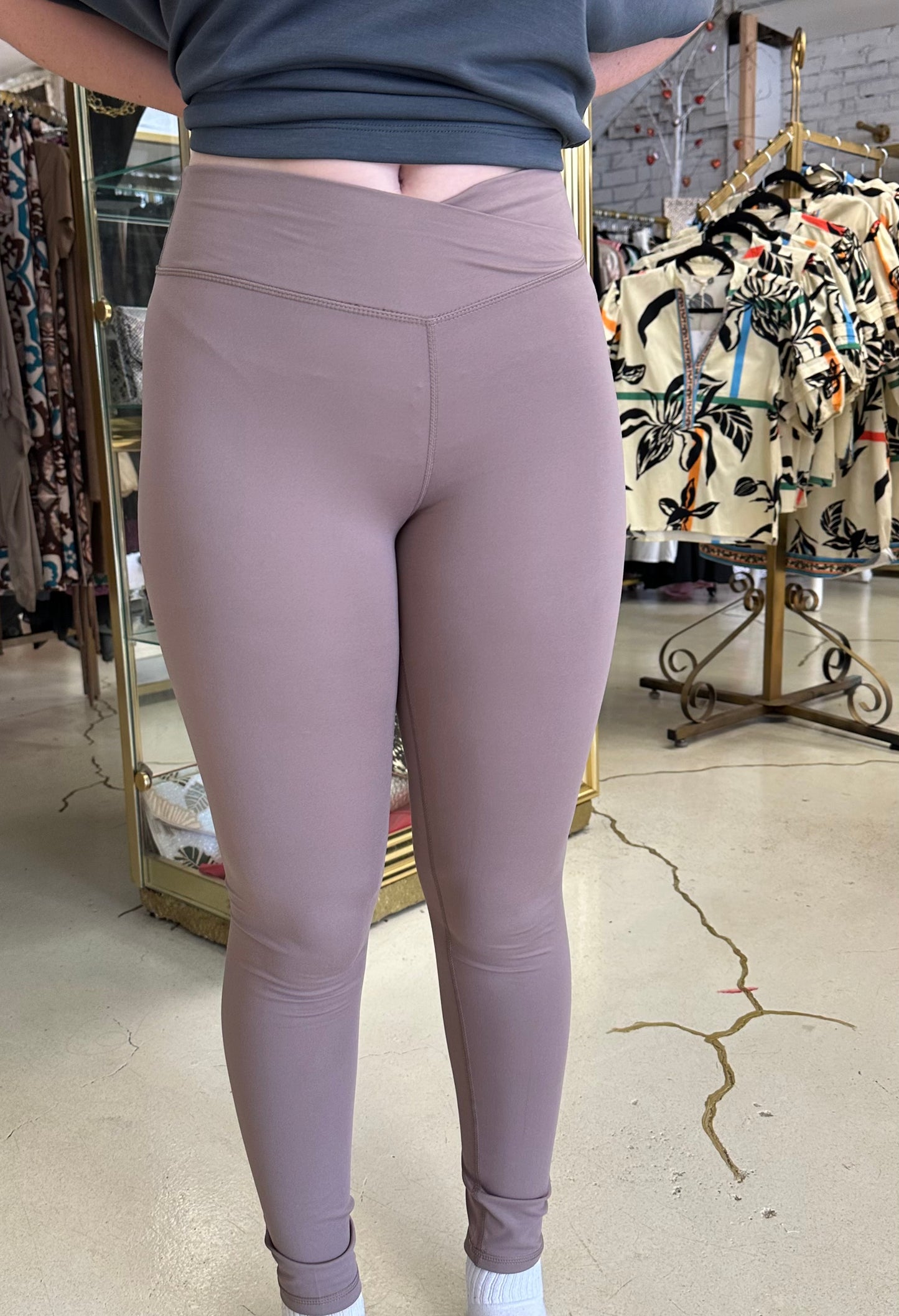 Taking On Taupe Leggings