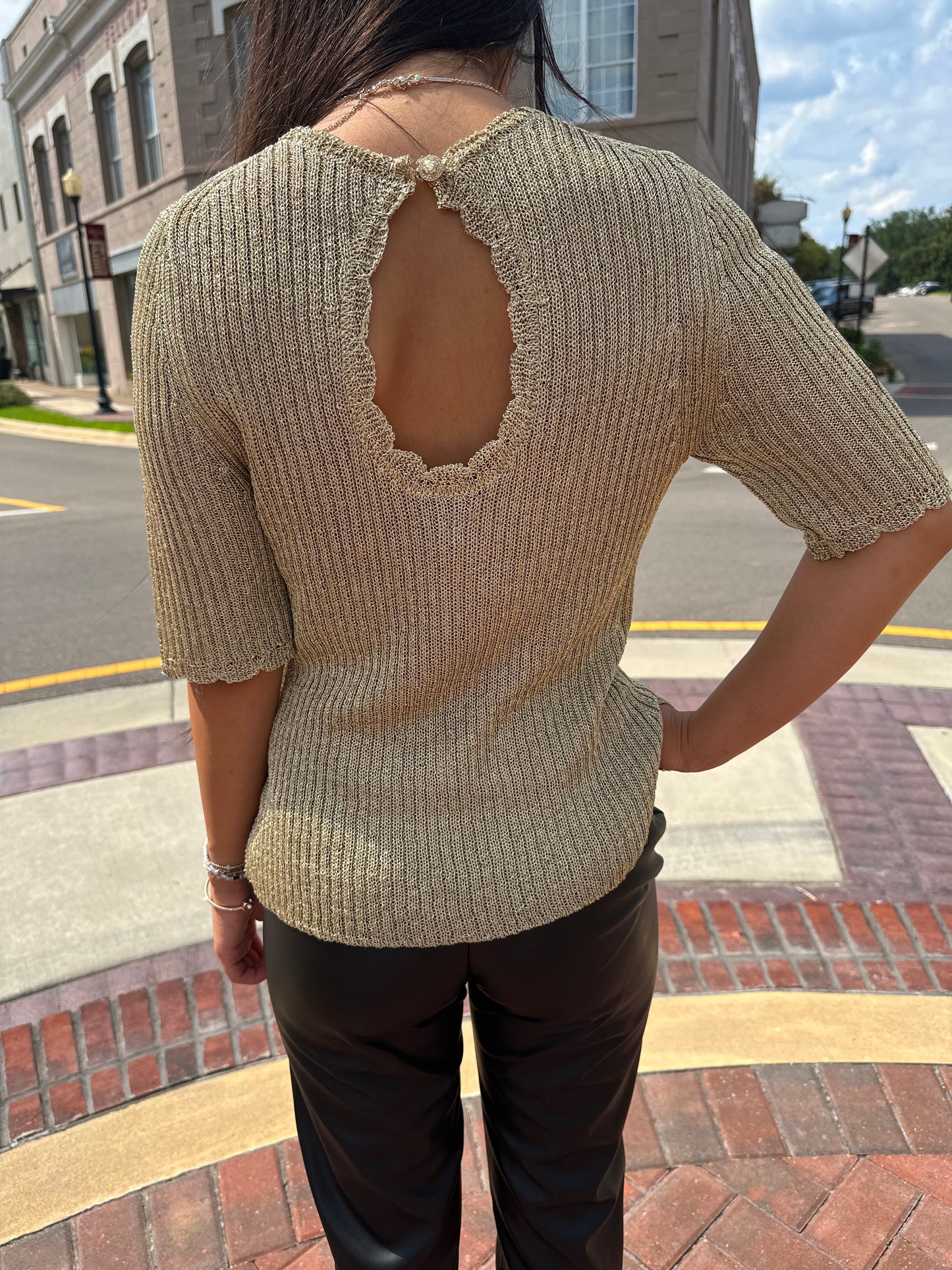 Golden Hour Knit Top