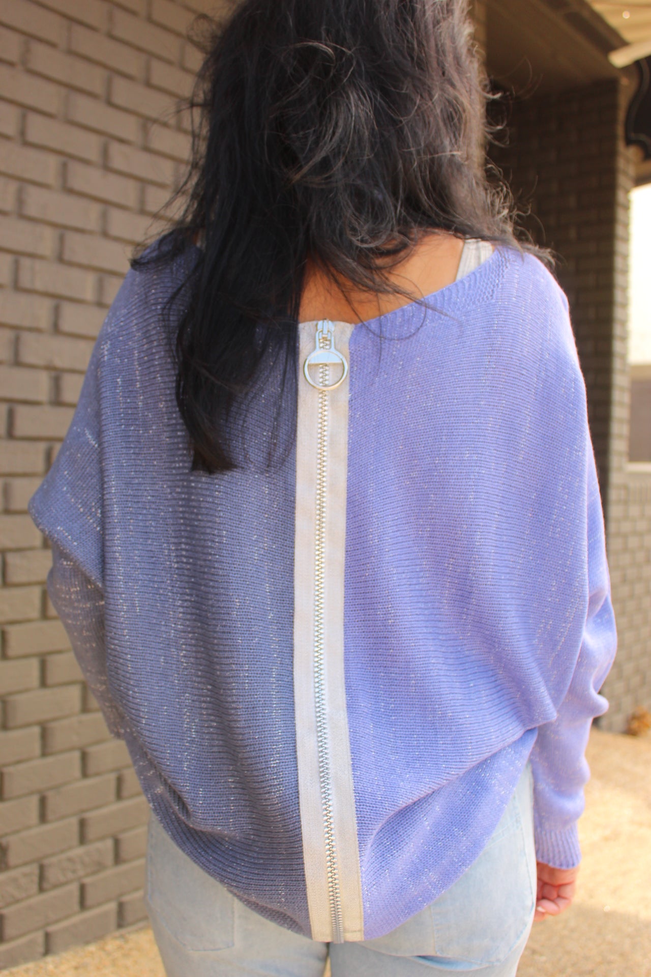 Tasty Two Tone Sweater