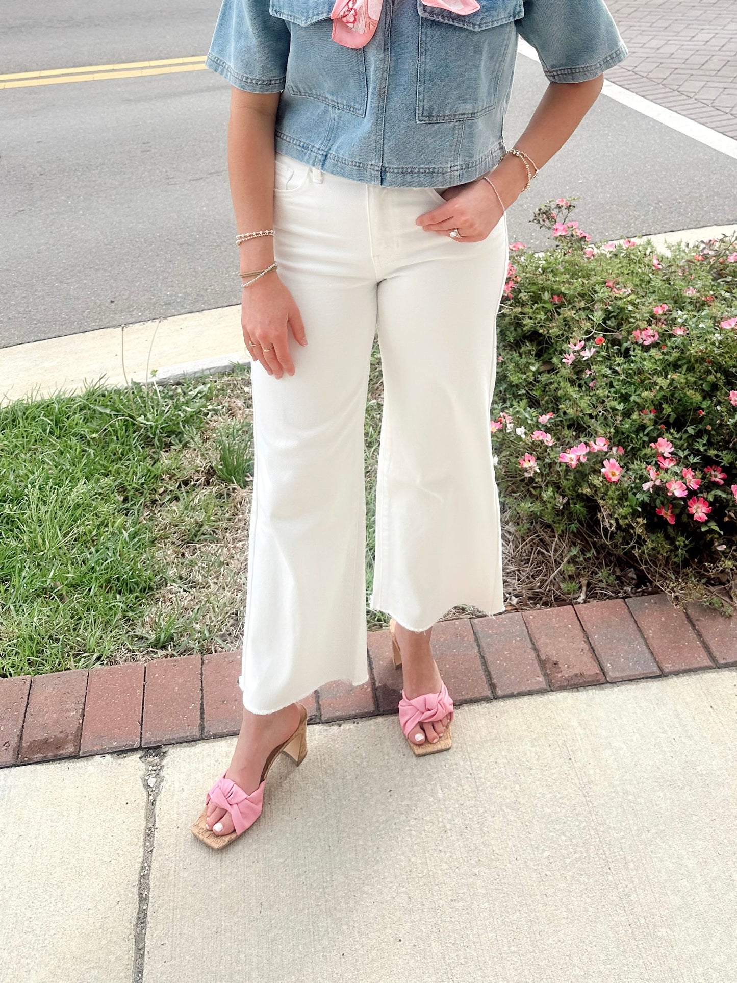 The Summer White Jeans