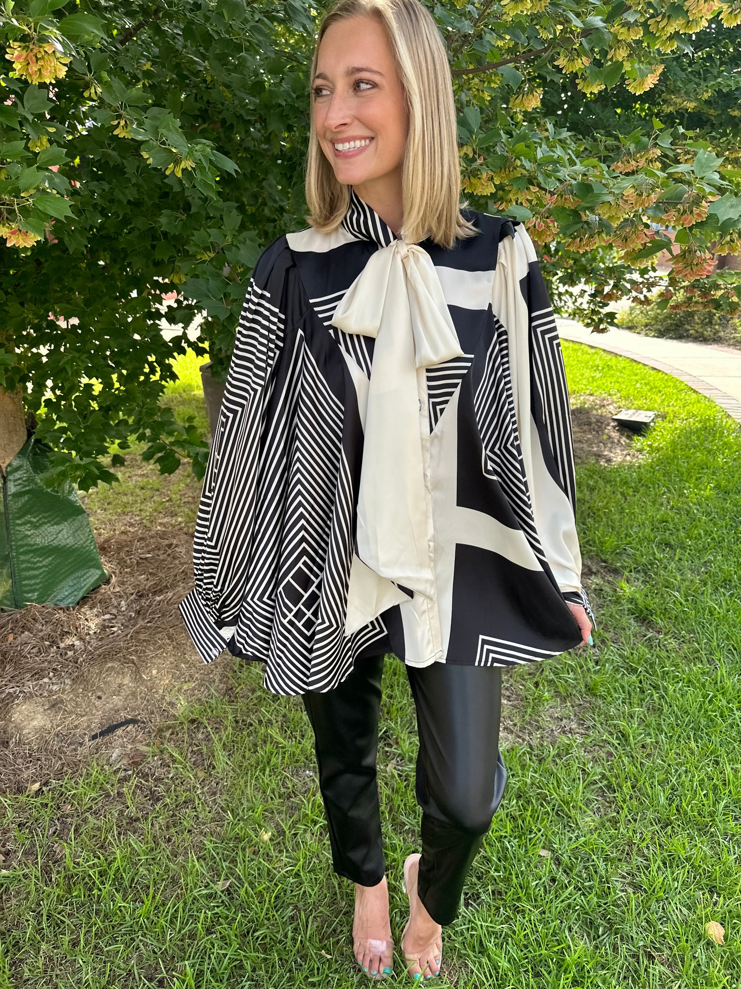 The Uptown Bow Blouse