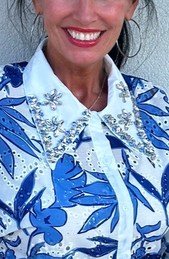 Botanical Glam Top