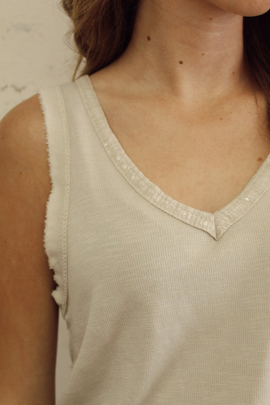 Spicy Sequin Tank