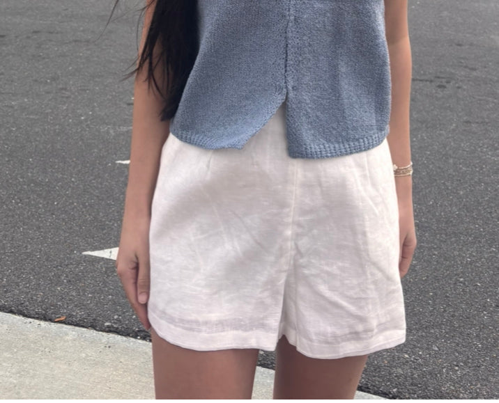 Lined in Linen Shorts