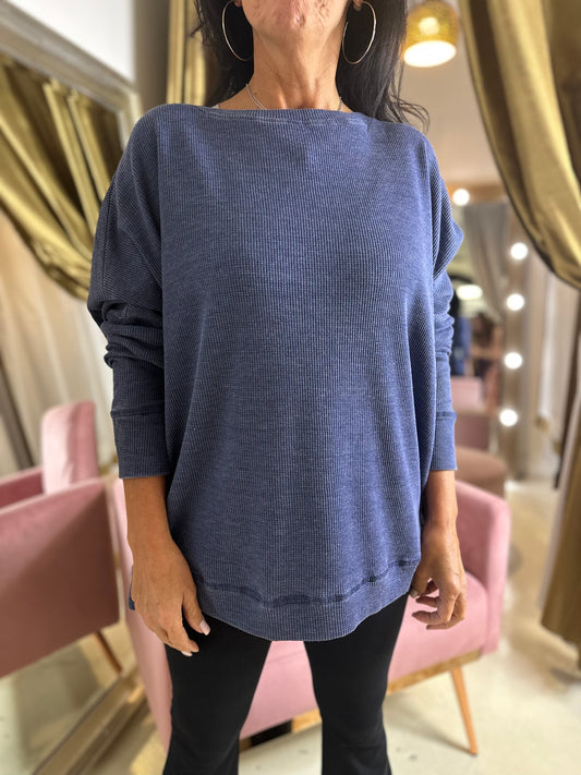 Rounded & Ribbed Top