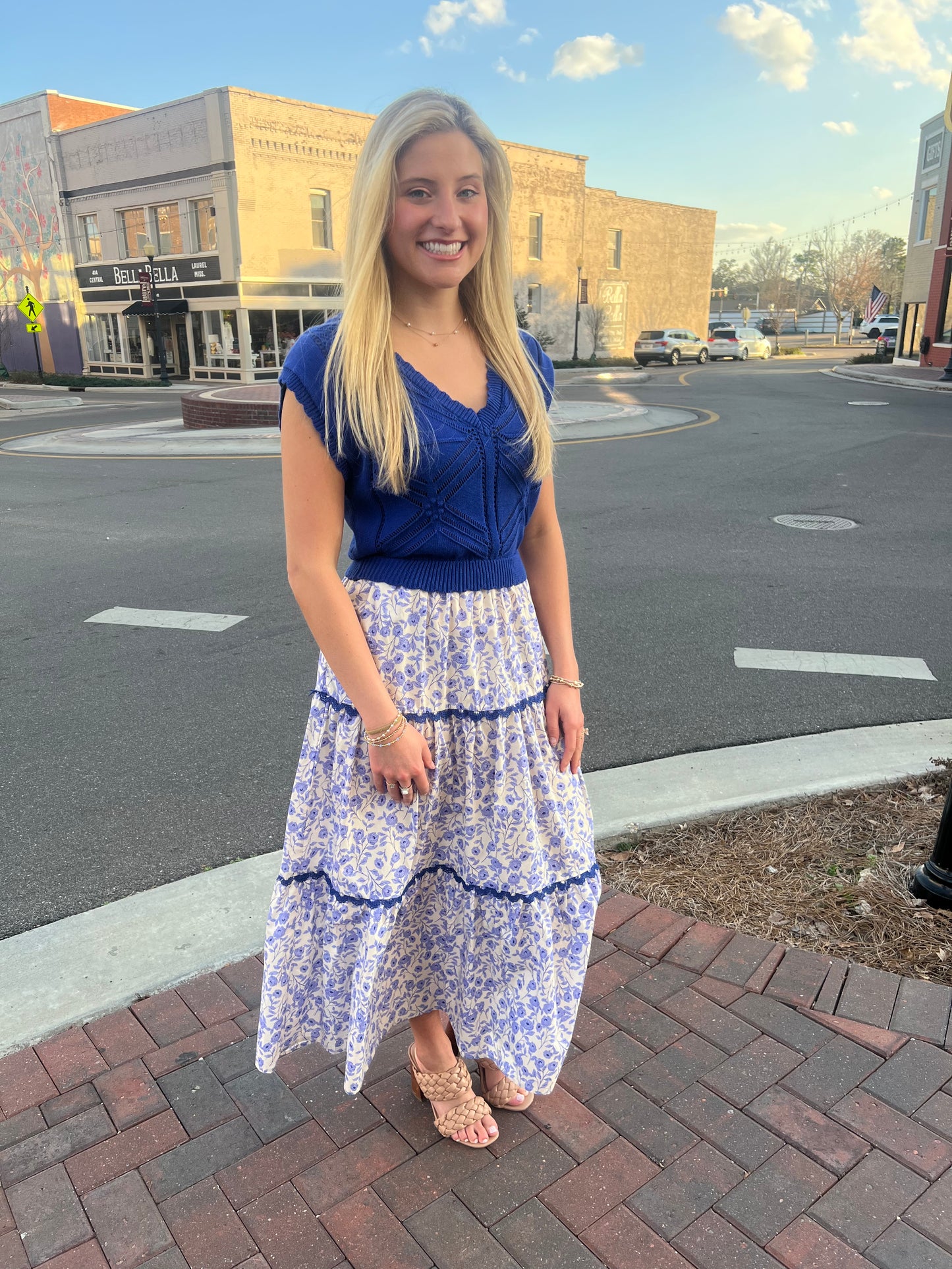 Right in Time Royal Dress