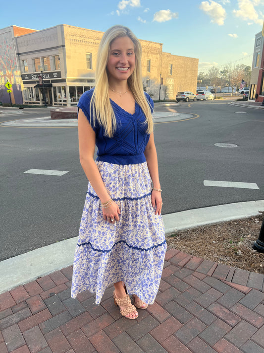 Right in Time Royal Dress