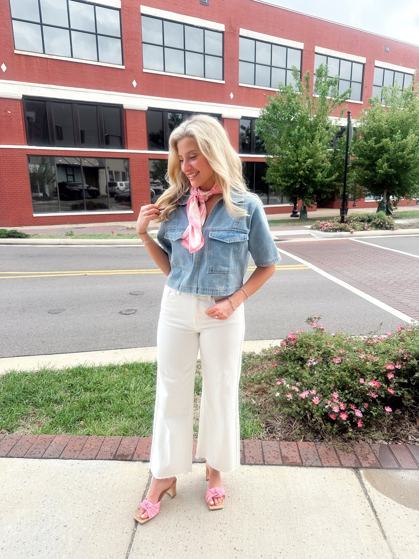 The Summer White Jeans