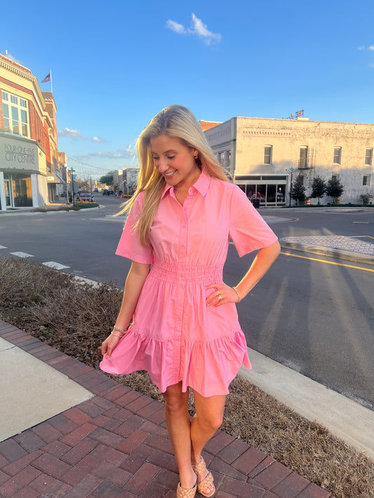 Summers Fave Button Up Dress