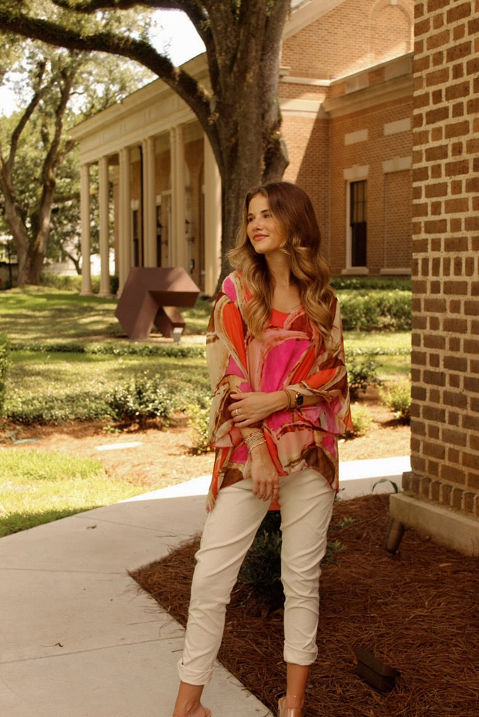 Promise In Pink Silk Top