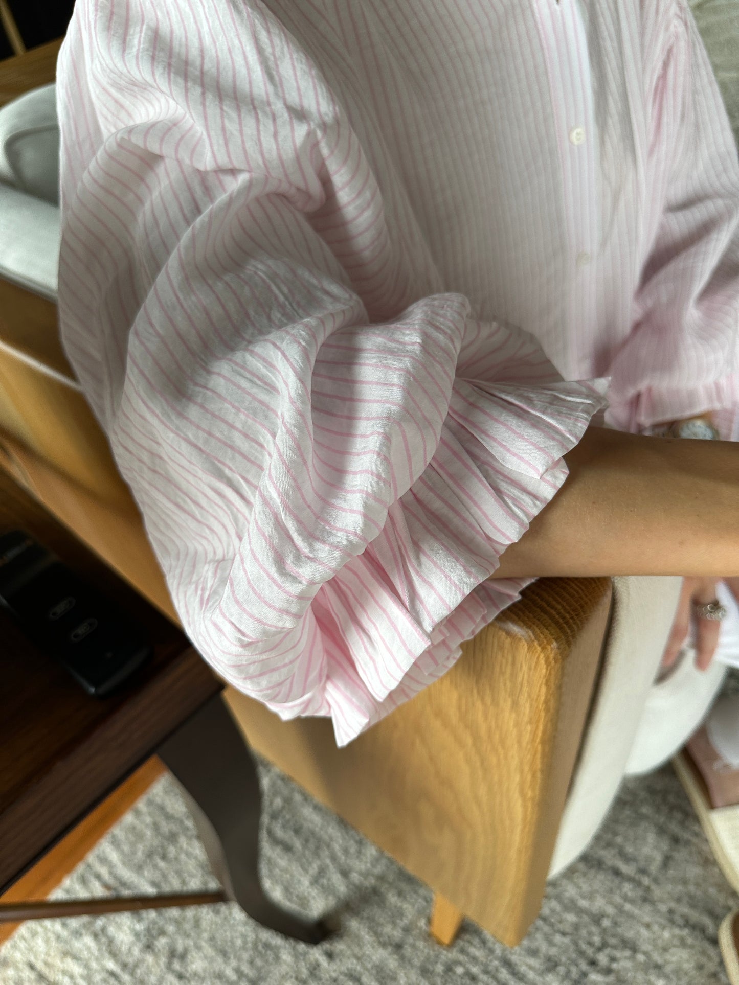 Baby Pink Bubble Top