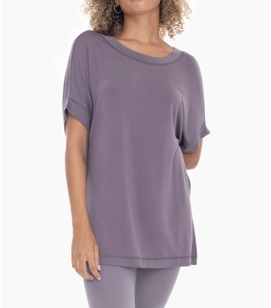 Dolman Sleeve Oversized Tunic