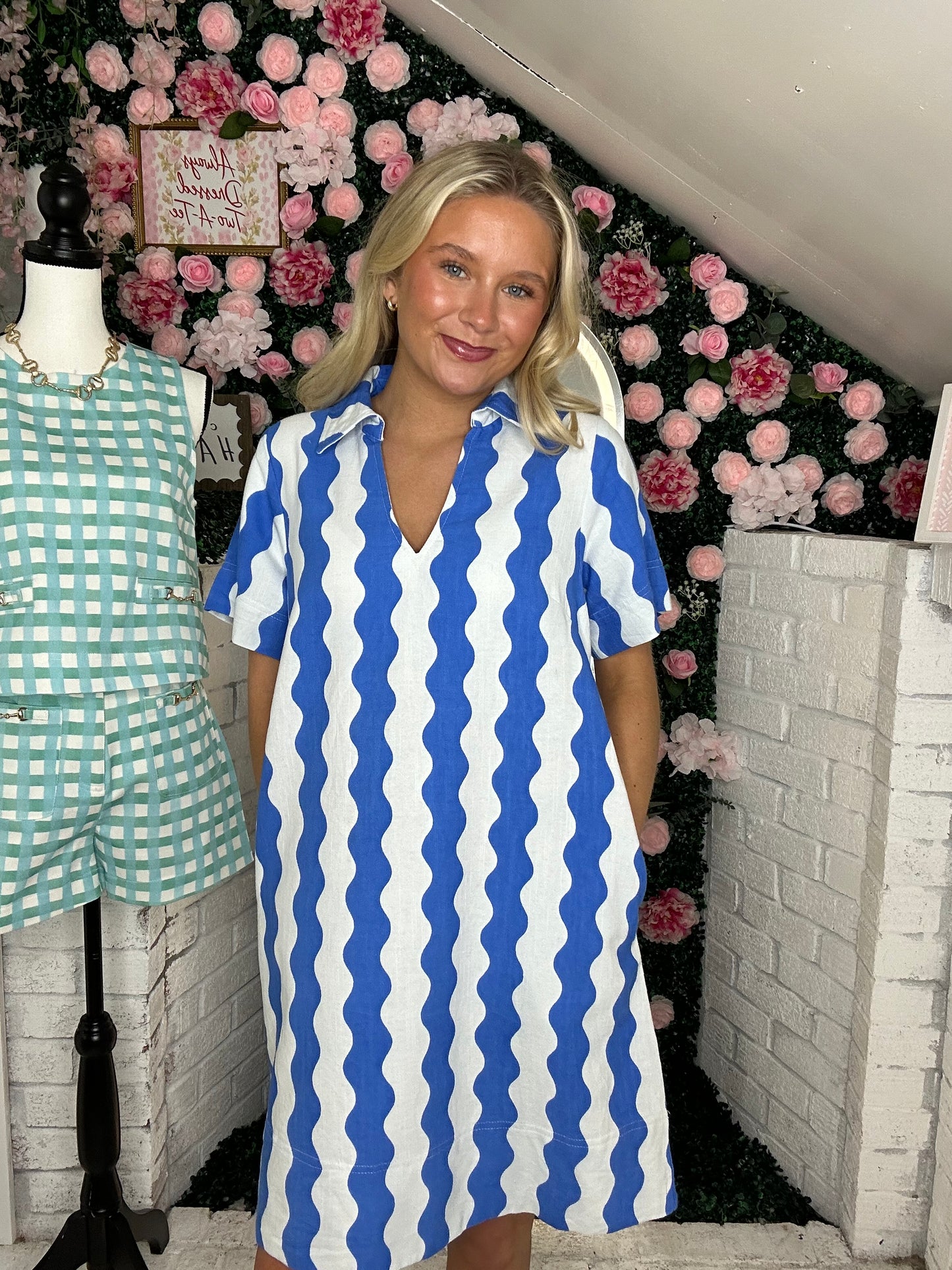 Coastal Wave Dress