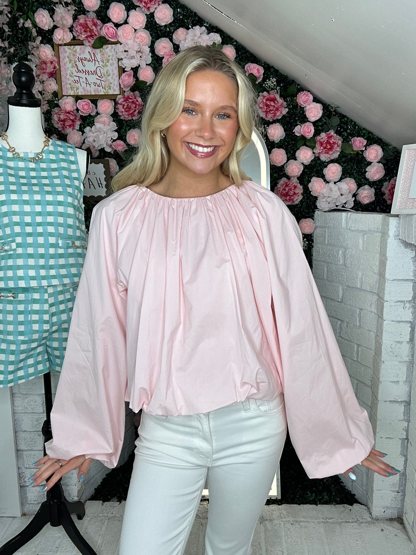 Cotton candy Puff Top