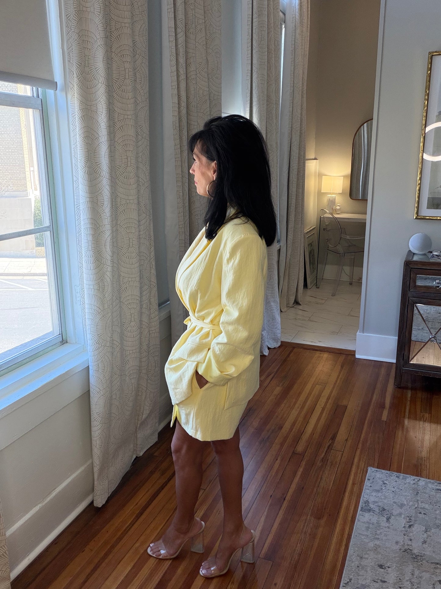 Buttercream Power Blazer