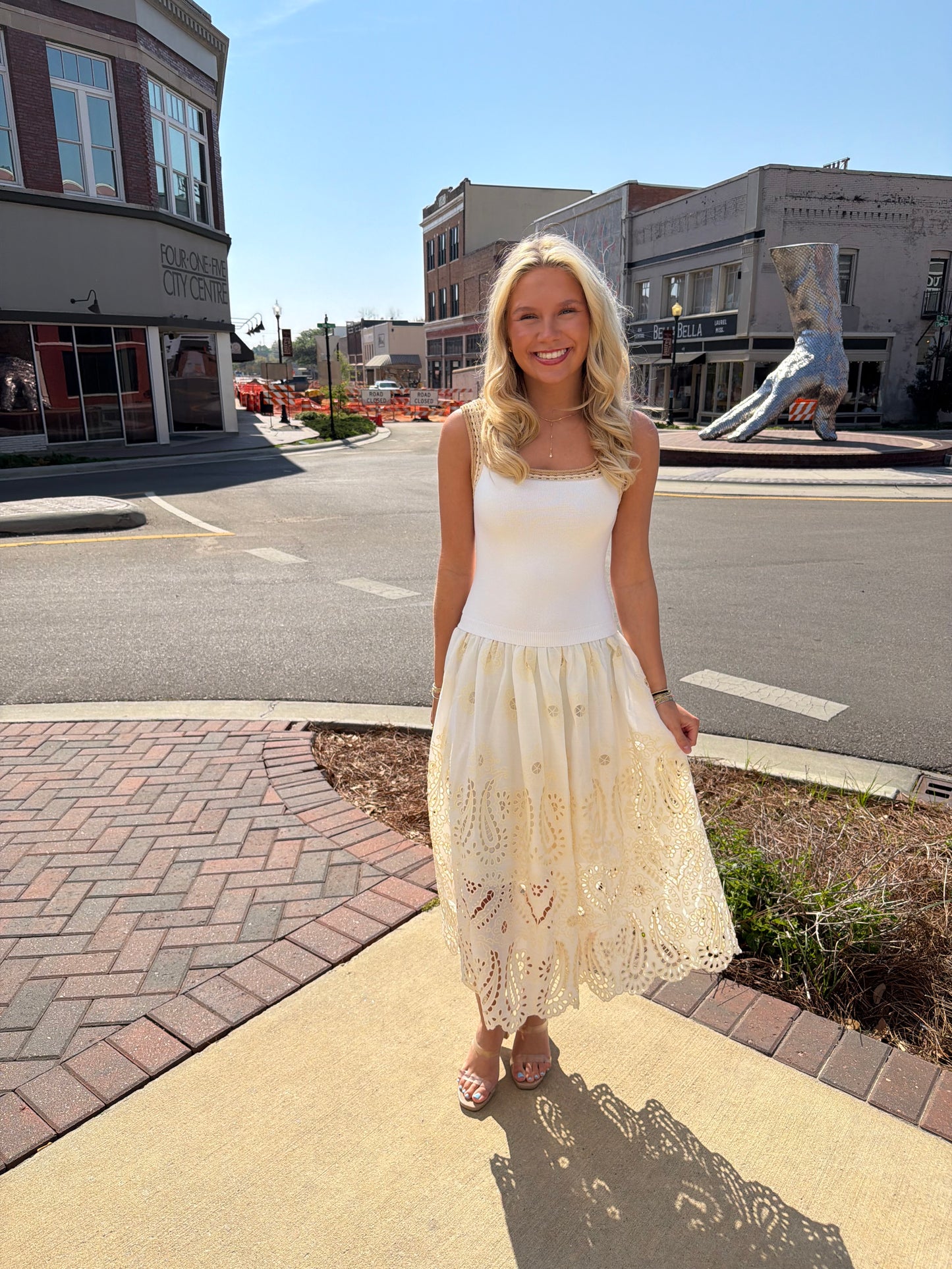 Golden Grace Dress