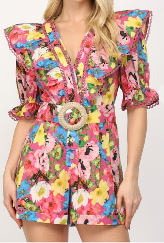 Floral Fields Romper