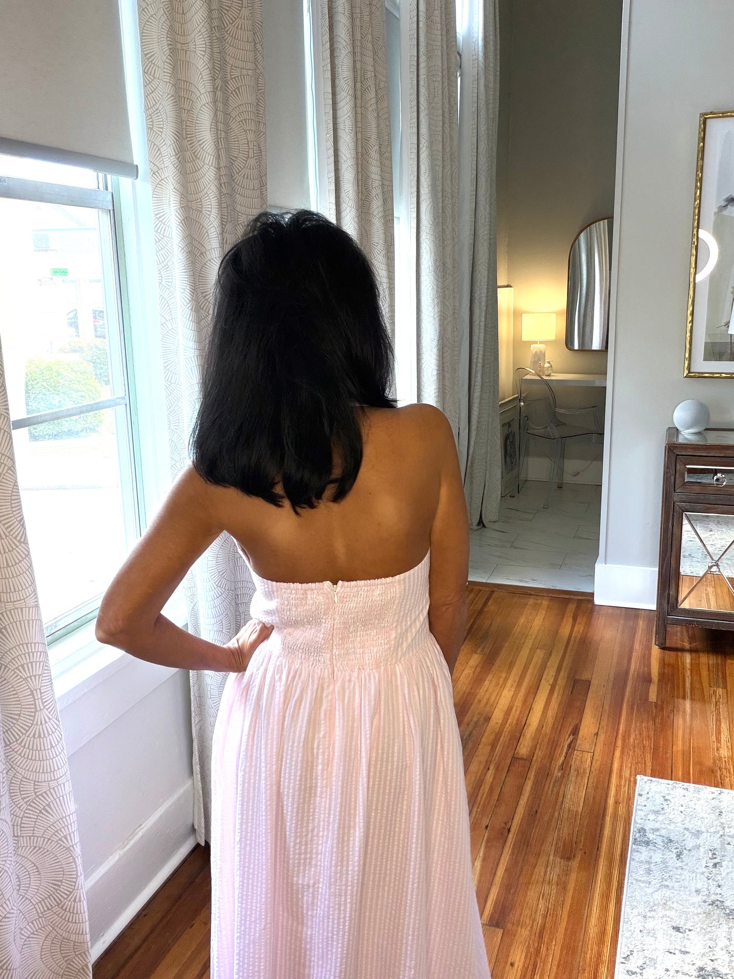 Southern Charm Halter Dress
