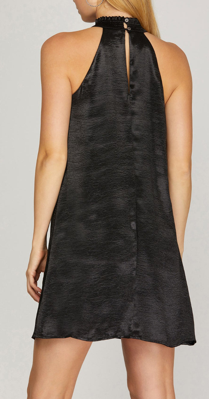 Having Fun Halter Dress