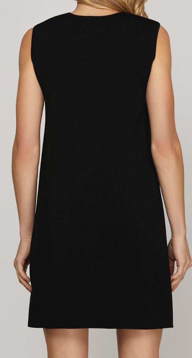 Black with Bows Dress