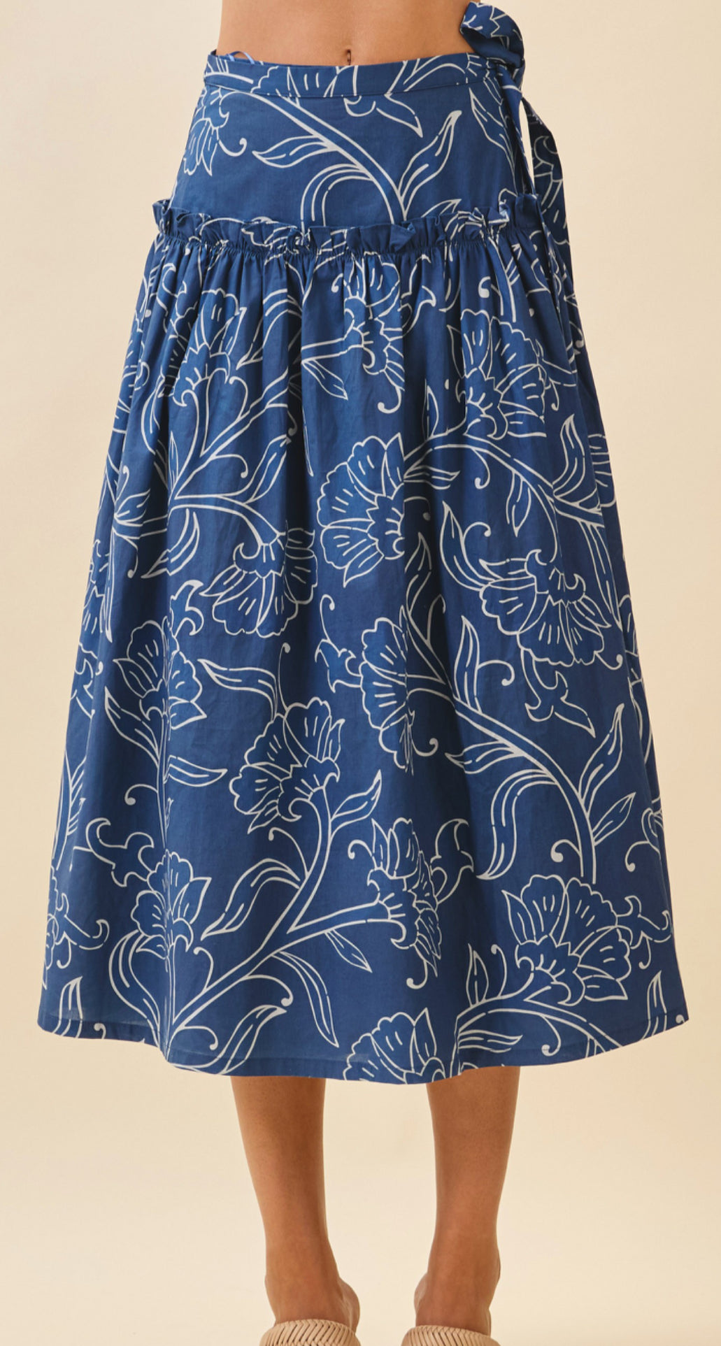 Brave In Blue Skirt
