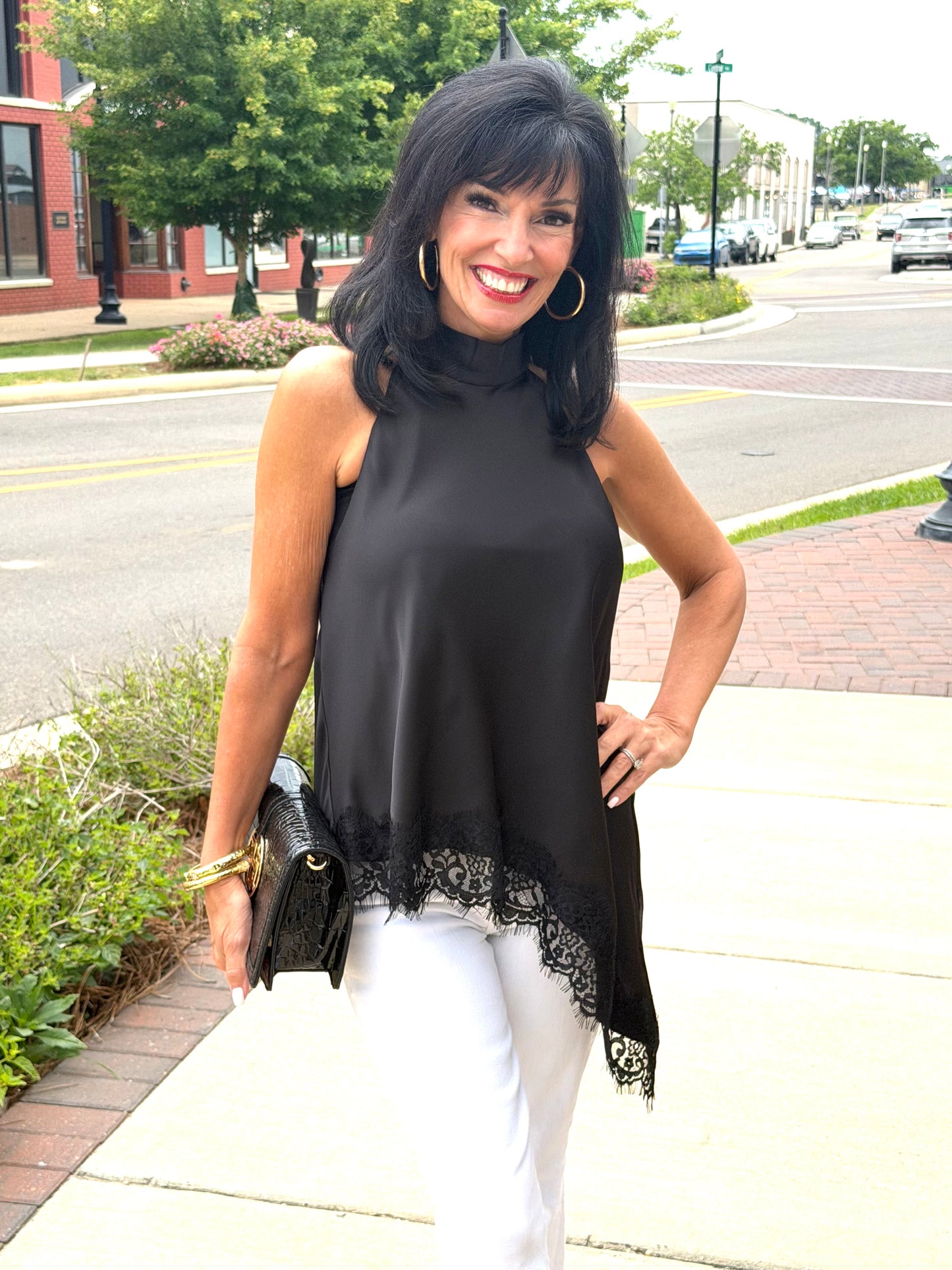 Lined In Lace Top