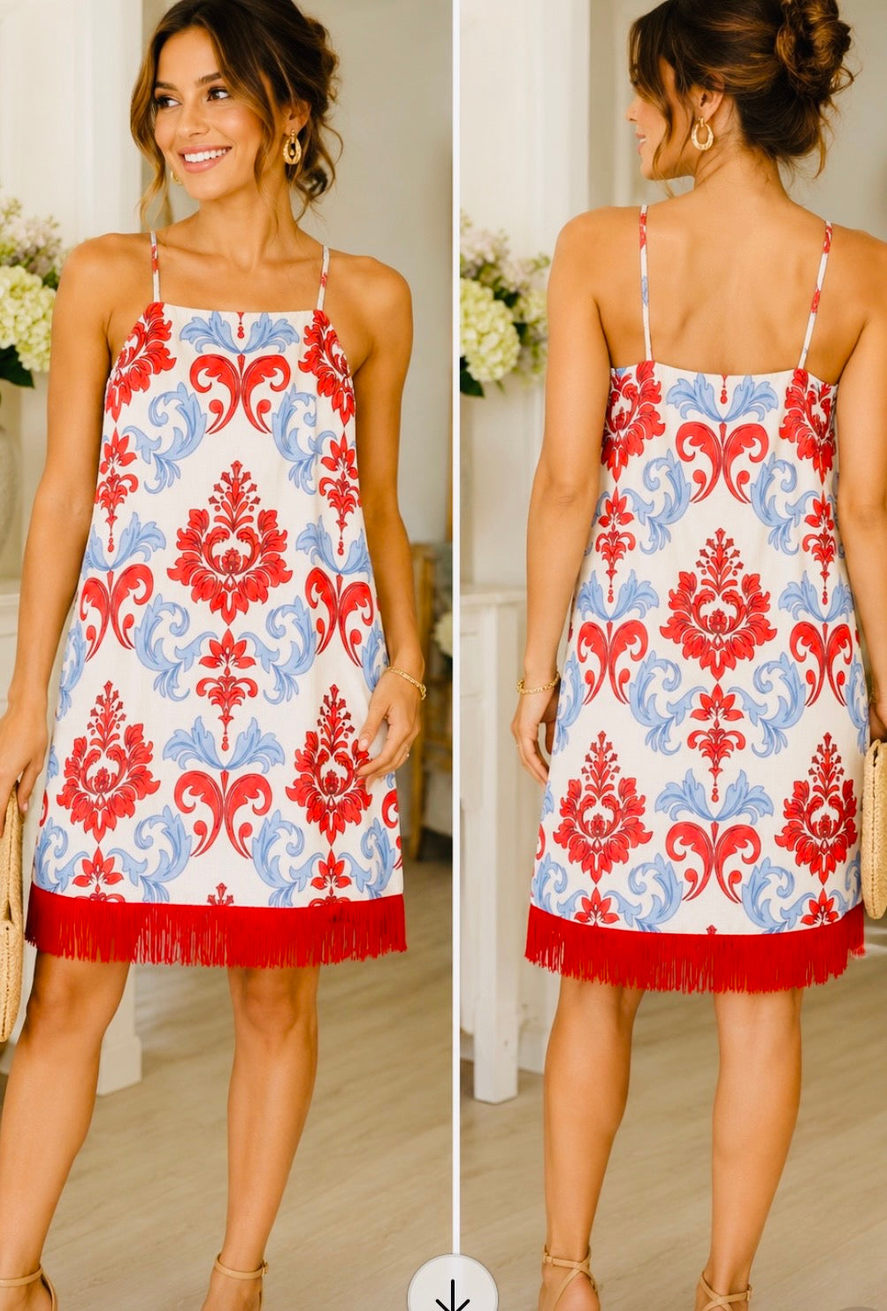 ❤️ Southern Charm Fringe Dress