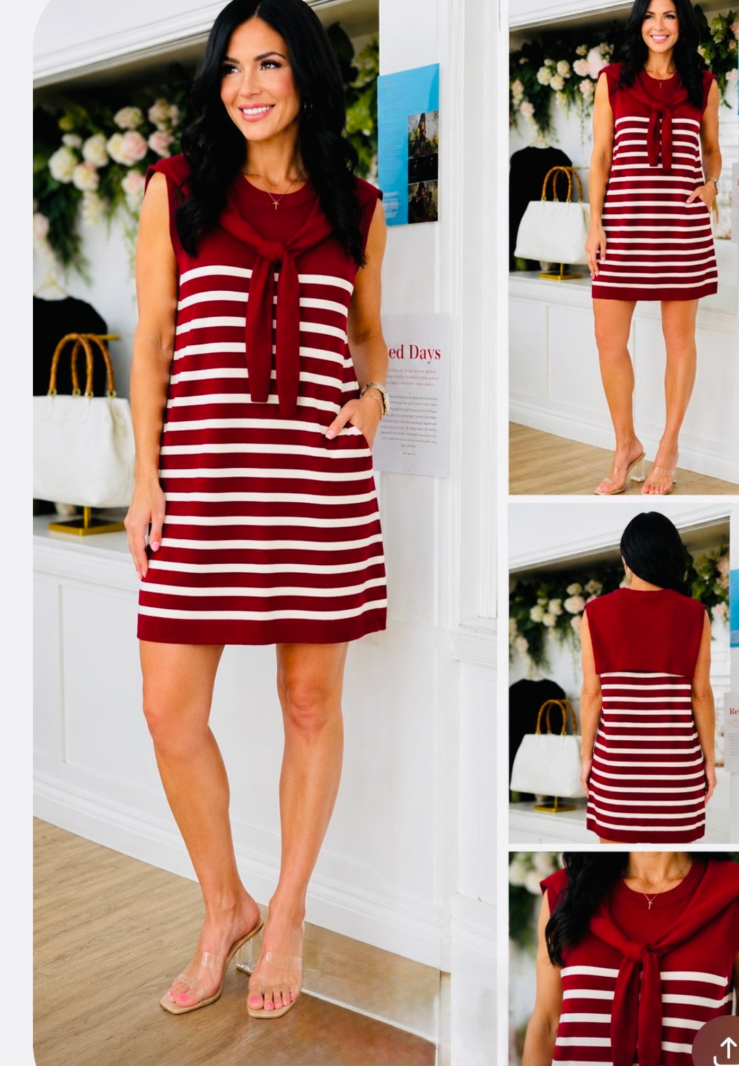 Game Day Sweater Dress