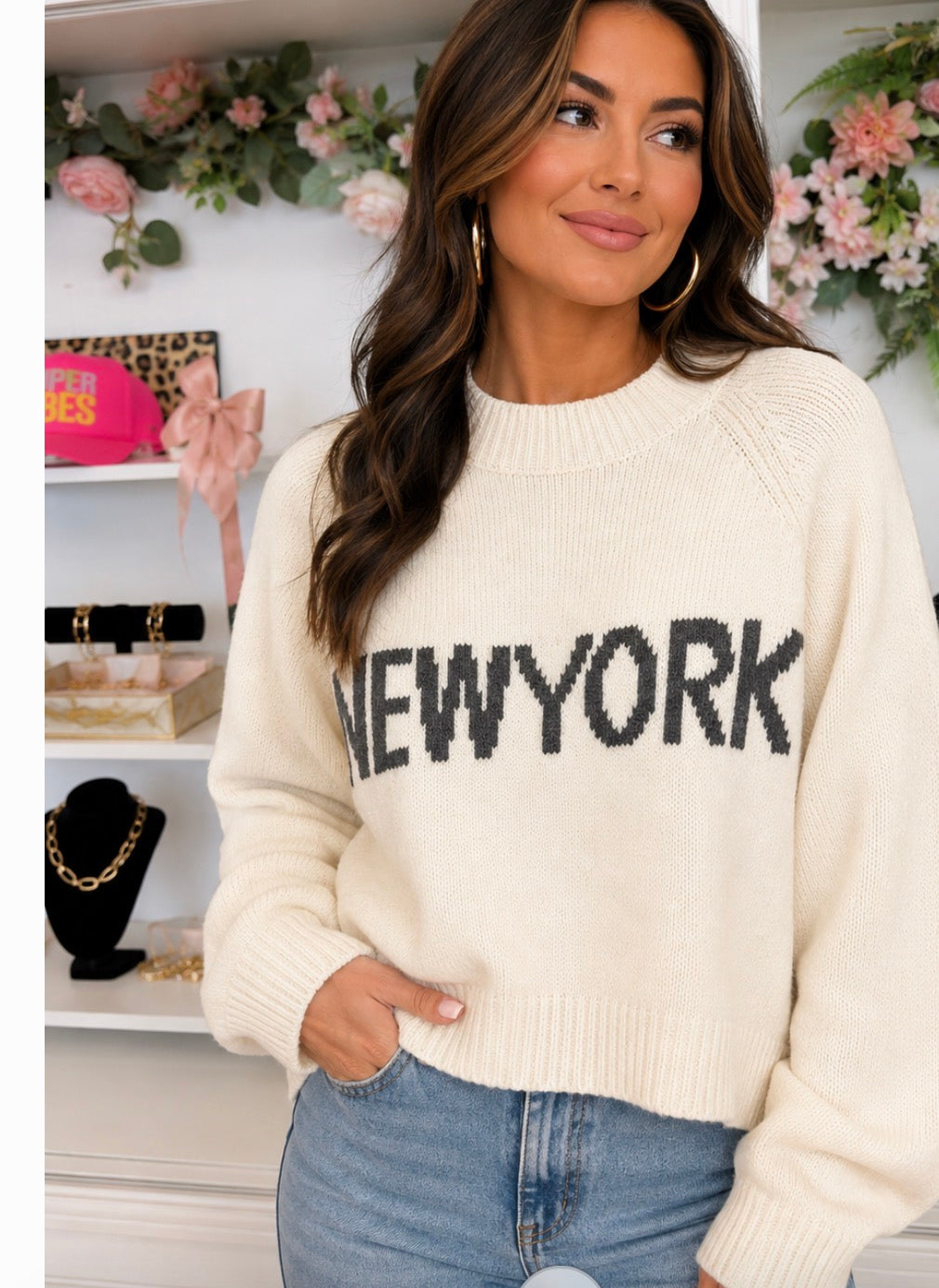 New York Statement Sweater