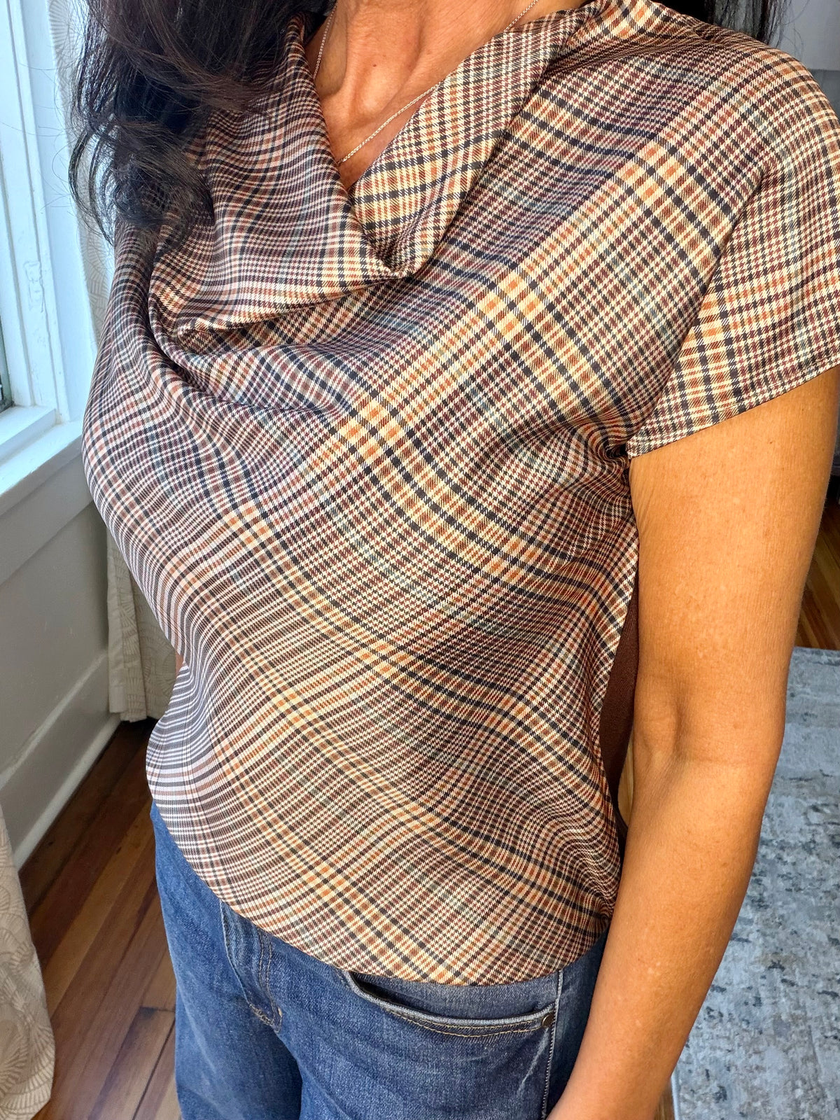 Selected Satin Top
