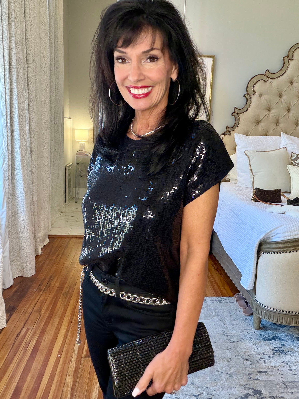 After Dark Sequin Top