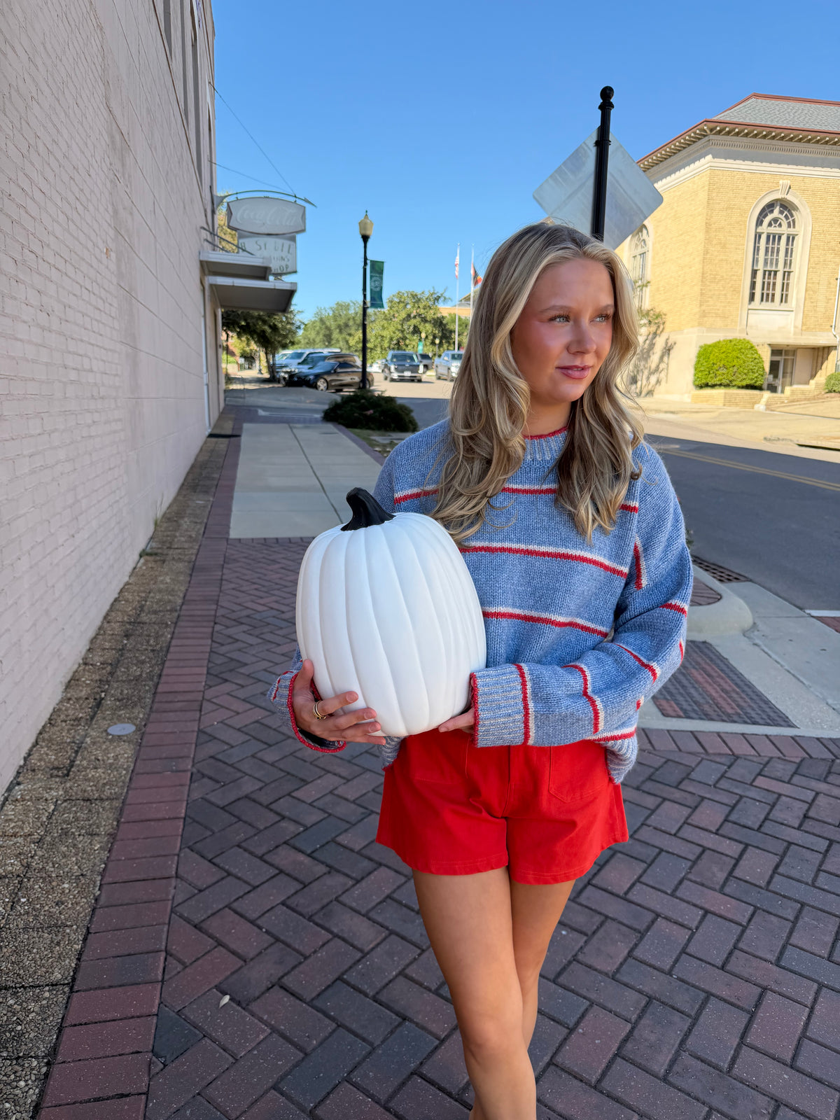 Game Day Stripes Sweater