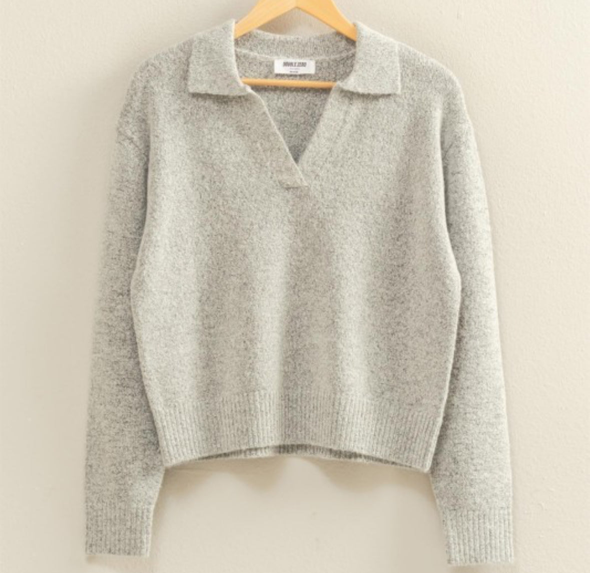Cozy Club Collared Sweater