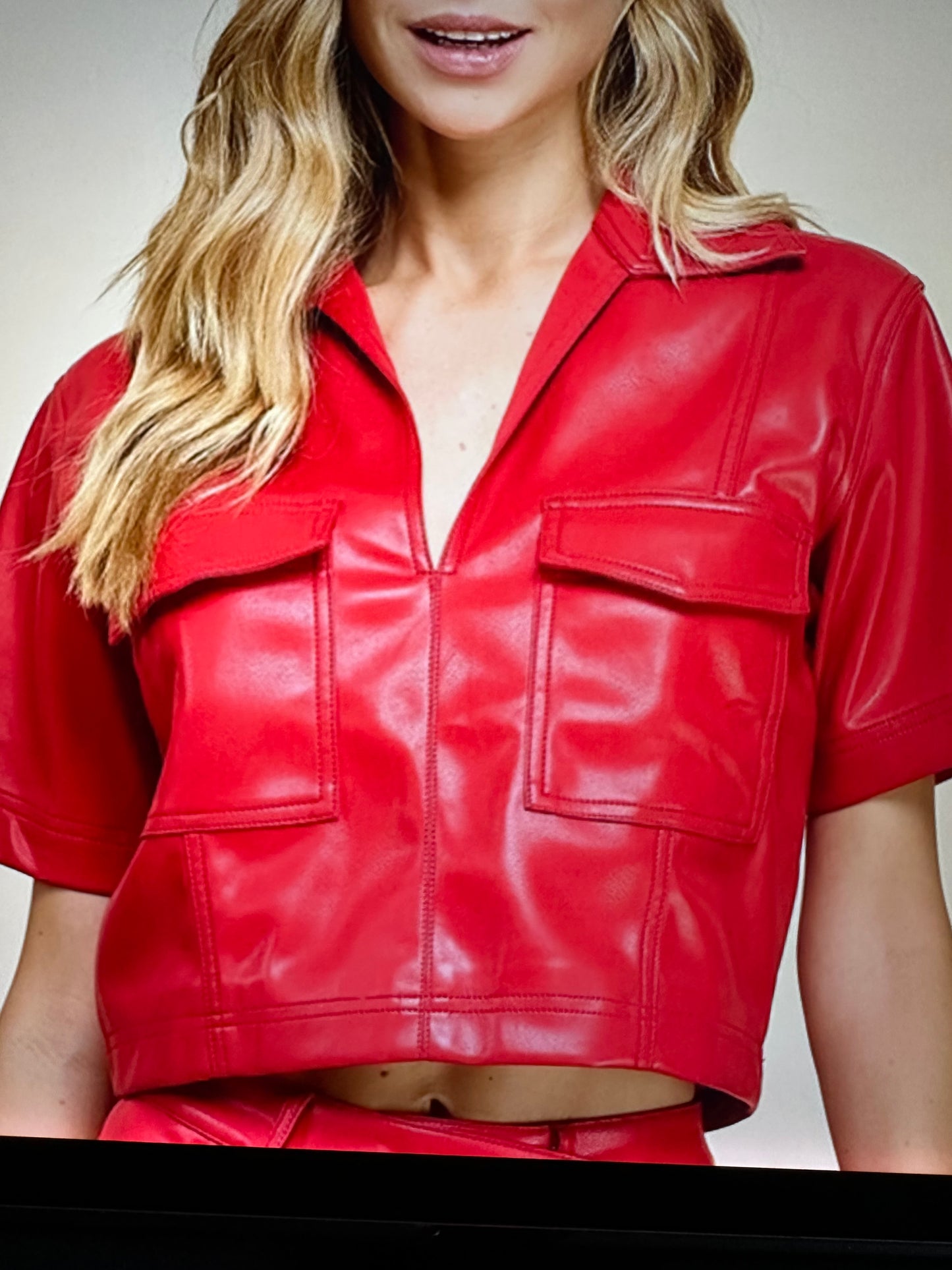 Faux Firecracker Top