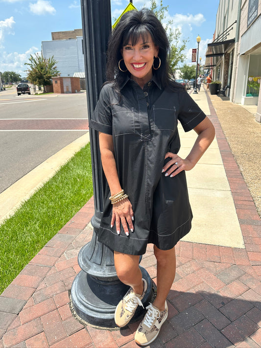 Urban Utility Shift Dress