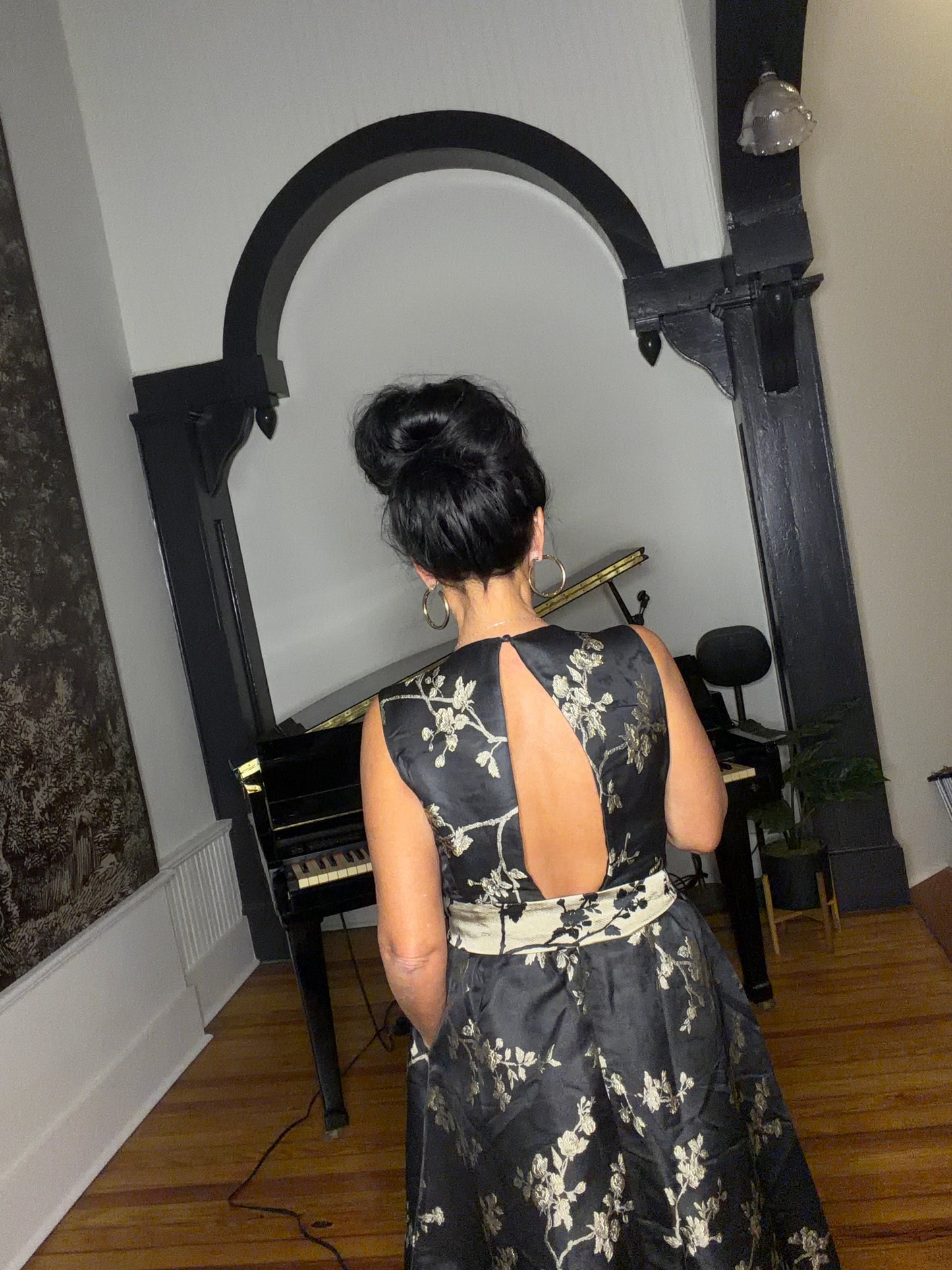 Midnight Garden Dress
