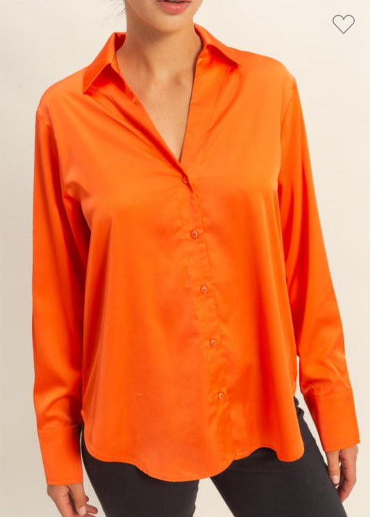Professional Satin Top