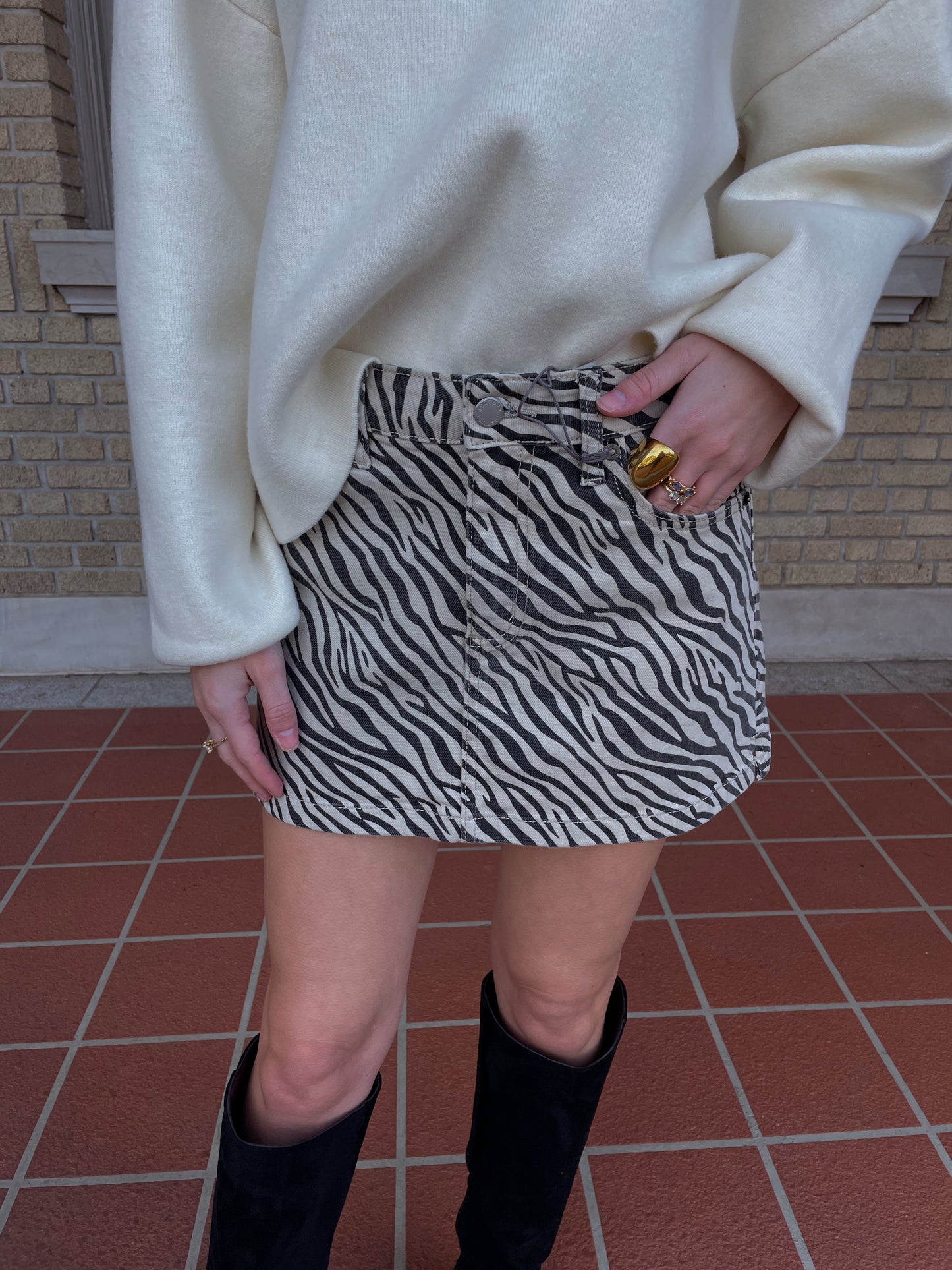 Velvet Bow Back Sweater