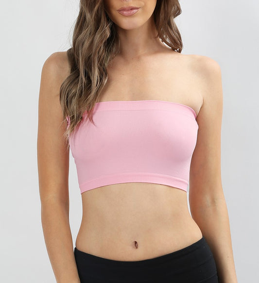 Seamless Solid Bandeau