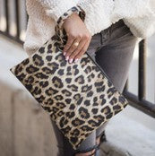 Leopard Clutch