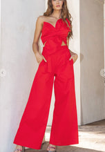 Load image into Gallery viewer, Wrap It Up Red Trousers