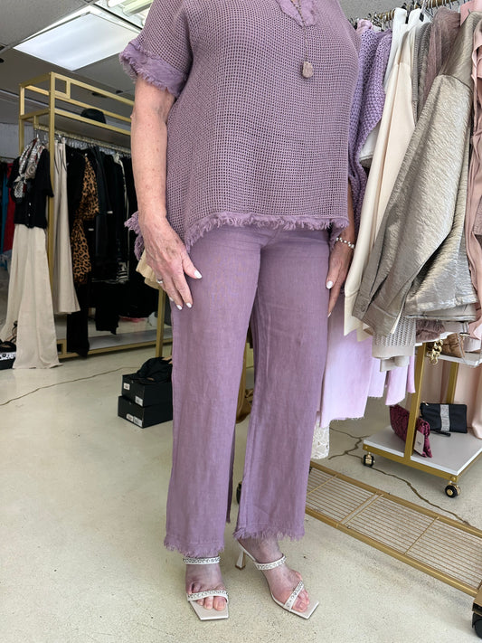 Pretty Plum Pants