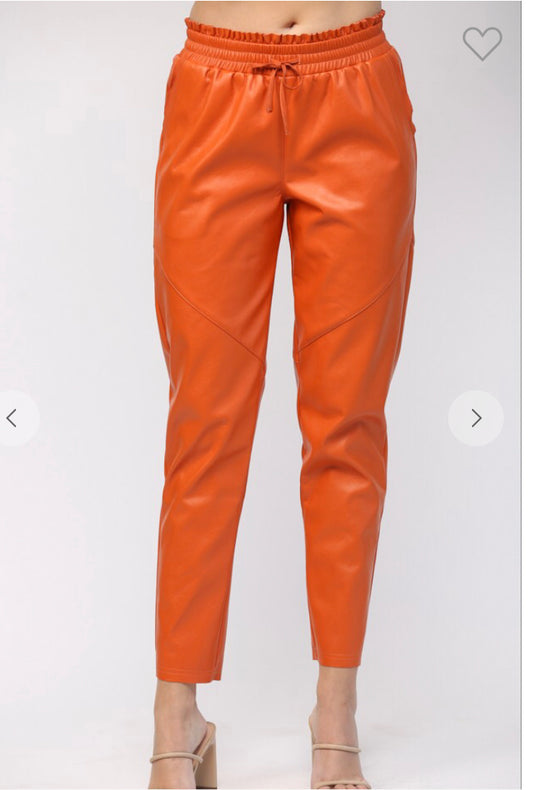Organic in Orange Pants