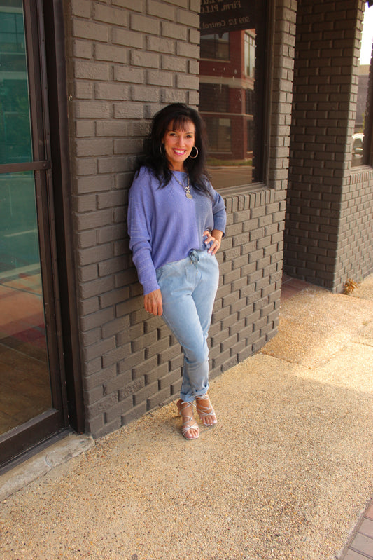 Tasty Two Tone Sweater