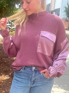 Meaningful Mauve Top