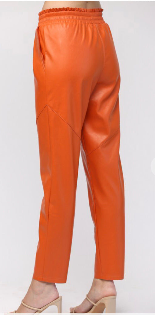 Organic in Orange Pants