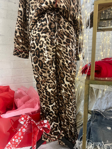 Leopard PJ Pants