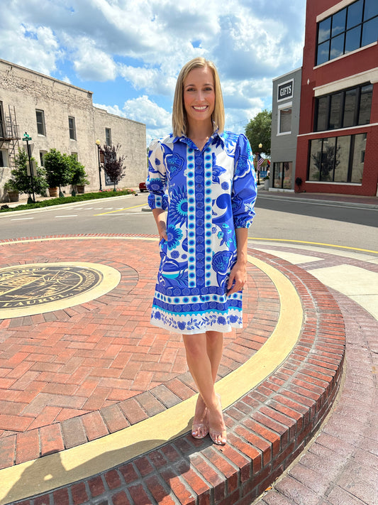 Ocean Waves Dress